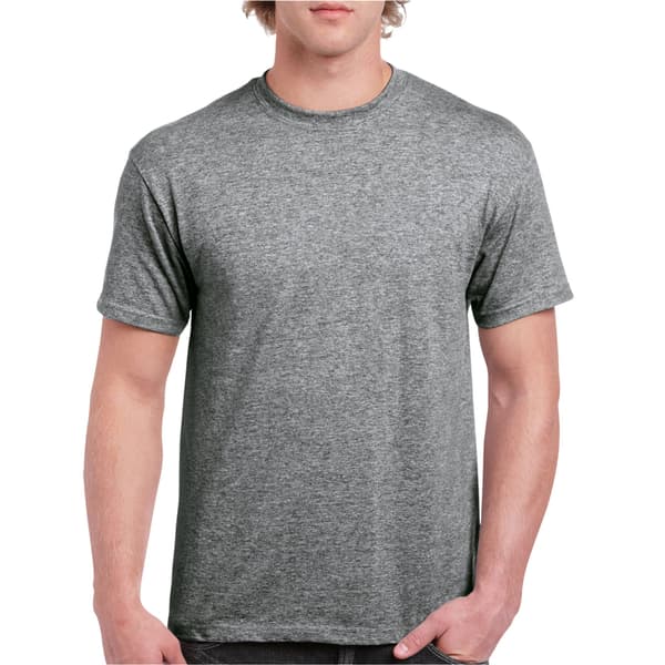 Gildan Hammer Herr T-shirt S Grafit Heather Graphite Heather S