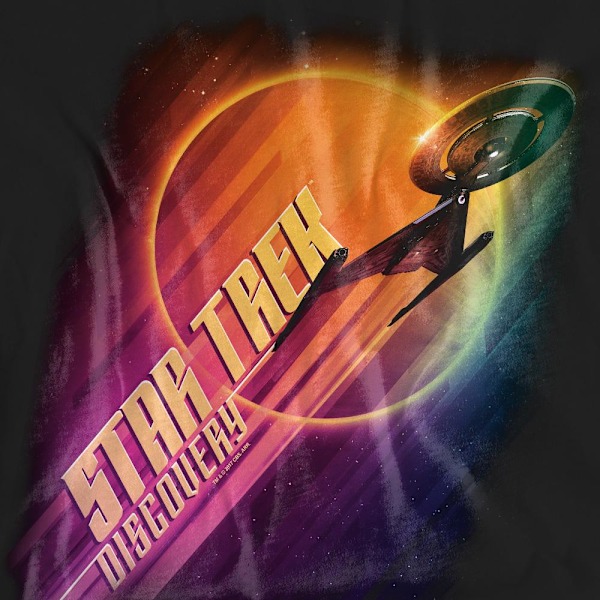 Star Trek: Discovery Unisex Vuxen Ascent T-Shirt XXL Svart Black XXL