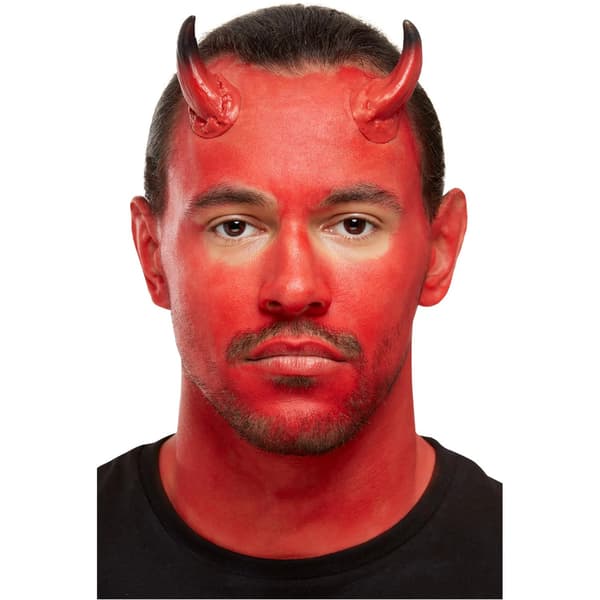 Smiffys FX Aqua Devil Kostym Sminkset En Storlek Röd/Svart Red/Black One Size