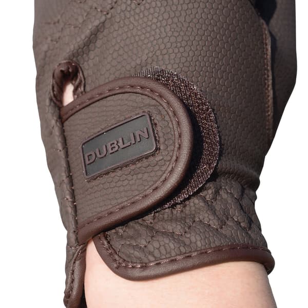 Dublin Touch Screen Everyday Riding Gloves XL Brun Brown XL