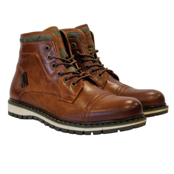 Firetrap Herr Aubin Läder Ankelstövlar 9 UK Camel Camel 9 UK