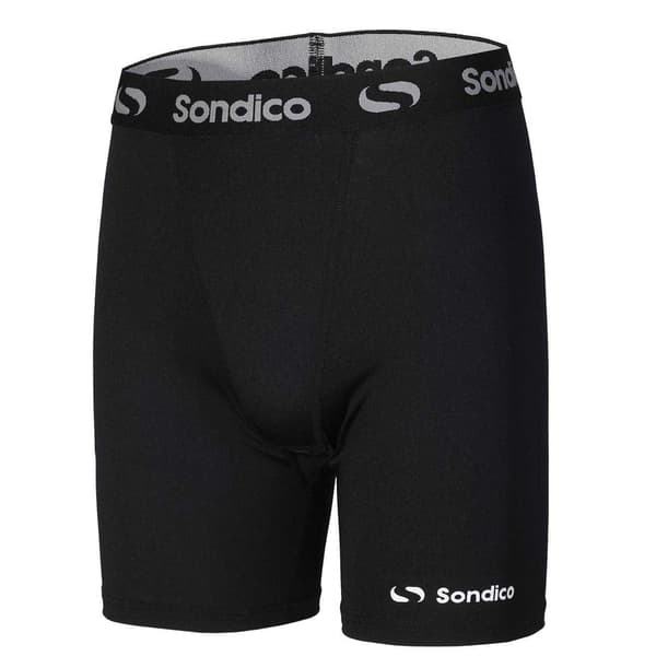 Sondico Core 6 Base Layer Shorts för män S Svart Black S
