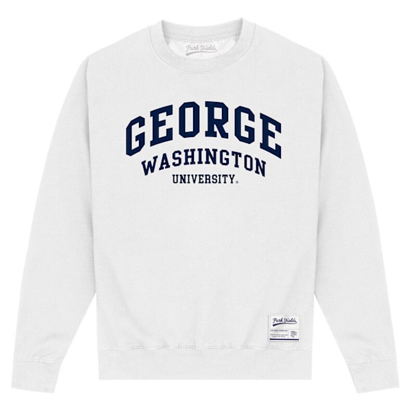 George Washington University Unisex Vuxen Sweatshirt S Vit White S