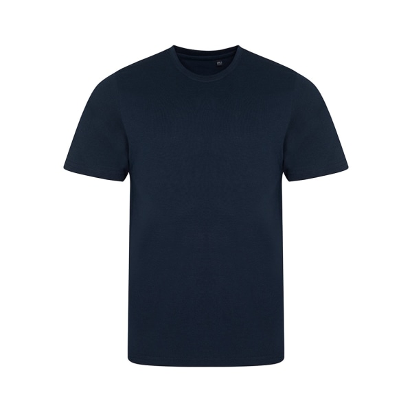 AWDis Tri Blend T-shirt för män, liten solid marinblå Solid Navy Small