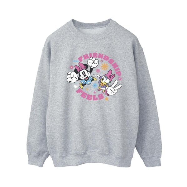 Disney Dam/dam Minnie Mouse Daisy Friendship Sweatshirt S Sports Grey S