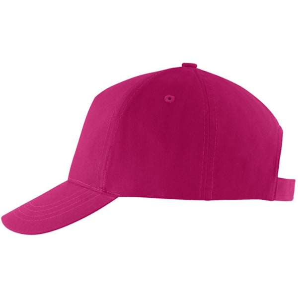 SOLS Unisex Buzz 5 Panel Baseball Cap ONE Fuchsia Fuchsia ONE