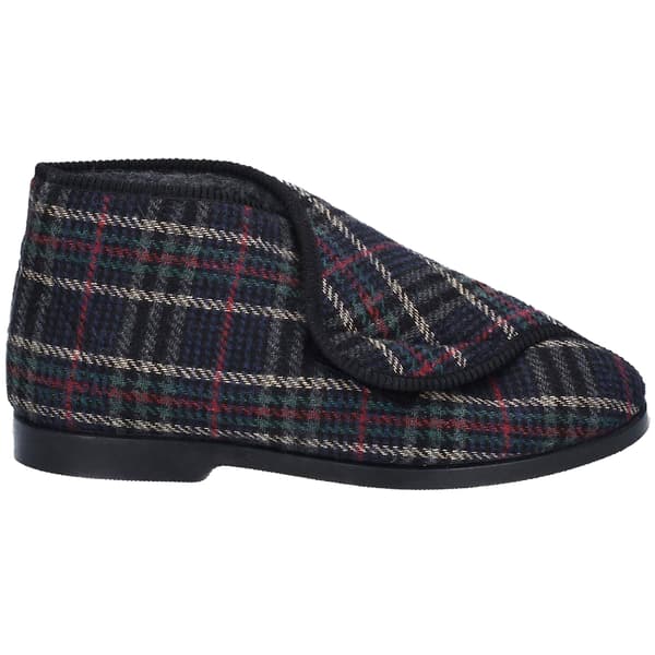GBS William Great British kardborreknäppt bootie / herrtofflor Check 8 UK