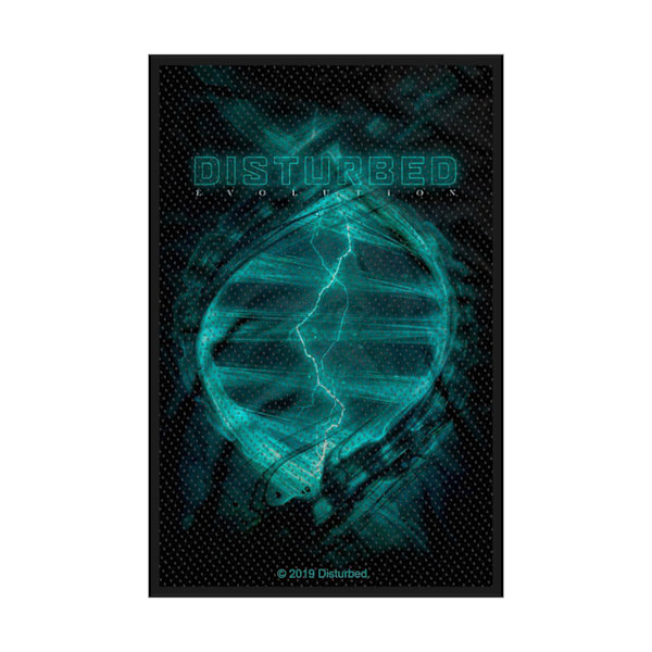 Disturbed Evolution Woven Patch One Size Blå/Svart Blue/Black One Size