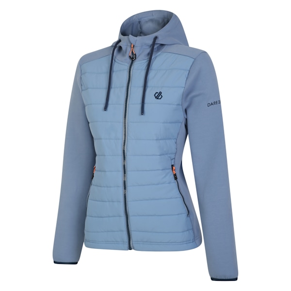 Dare 2B Dam Fleur East Edit - Notion Logo Hybrid Jacka Rainwashed Blue 16 UK
