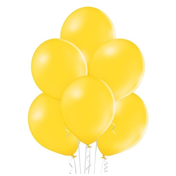 Belbal Pastellballong (förpackning om 100) En one size ljusgul Bright Yellow One Size
