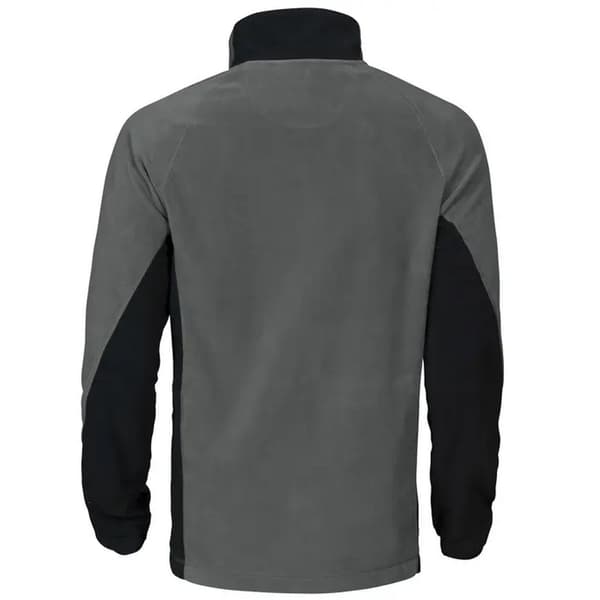 Projob Herr Prio Microfleece Raglan Fleecejacka 5XL Grå Grey 5XL