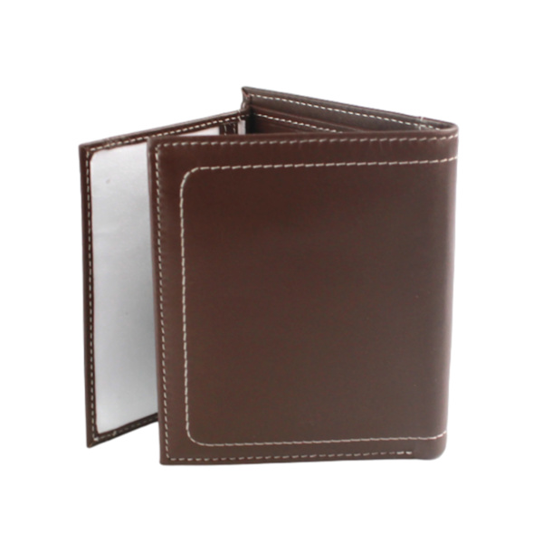 Eastern Counties Leather Isaac Plånbok i Läder för Män, Storlek: One Size, Brun Brown One Size