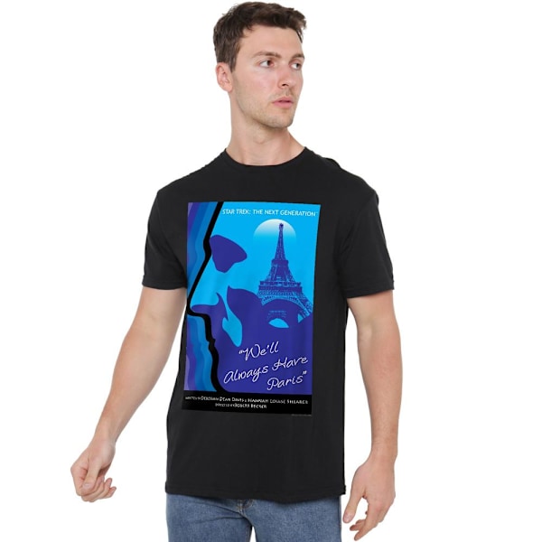 Star Trek Herr The Next Generation Säsong 1 Avsnitt 24 T-Shirt Black S