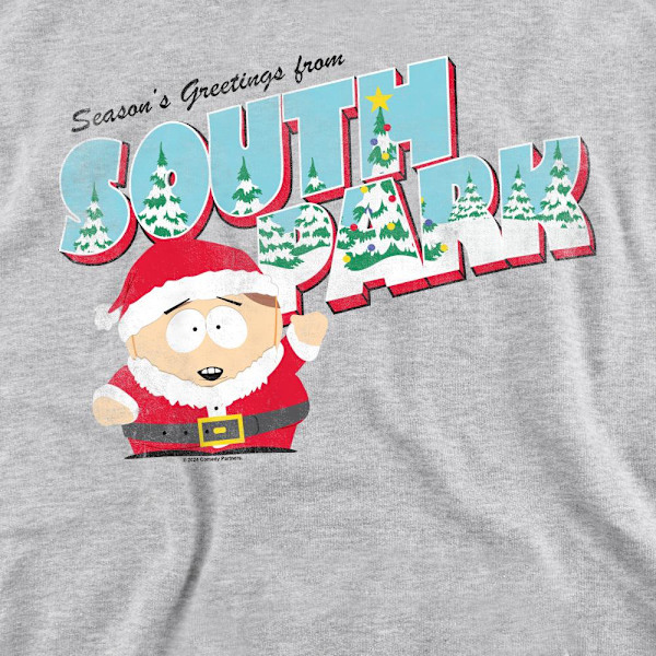 South Park Unisex Vuxen Eric Cartman Jul Tröja L Spo Sport Heather L