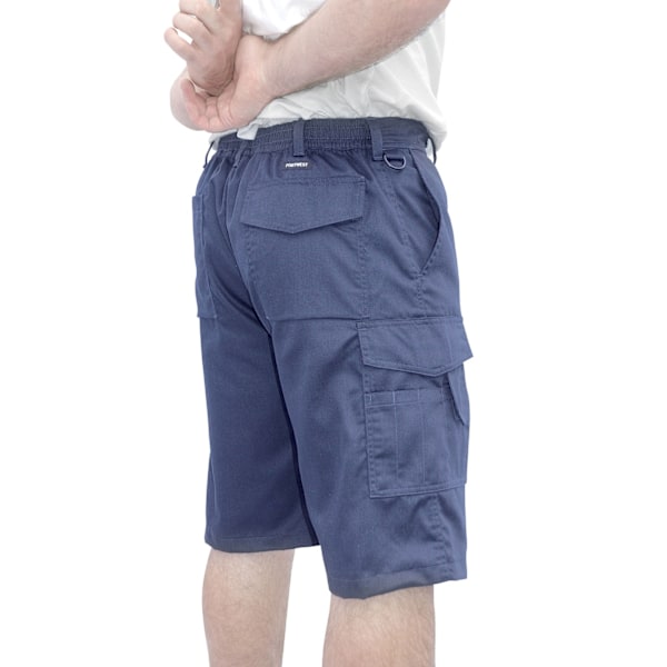 Portwest Herr Cargo Shorts M Marinblå Navy M