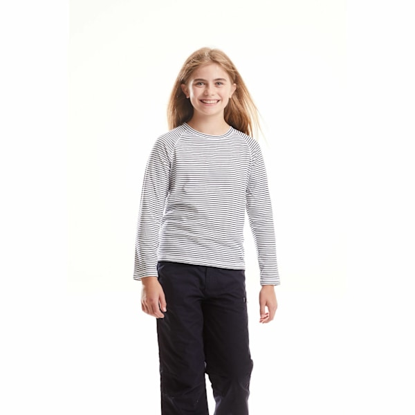 Craghoppers Girls NosiLife Expert Paola Vandring T-shirt 13 år Blue Navy Stripe 13 Years