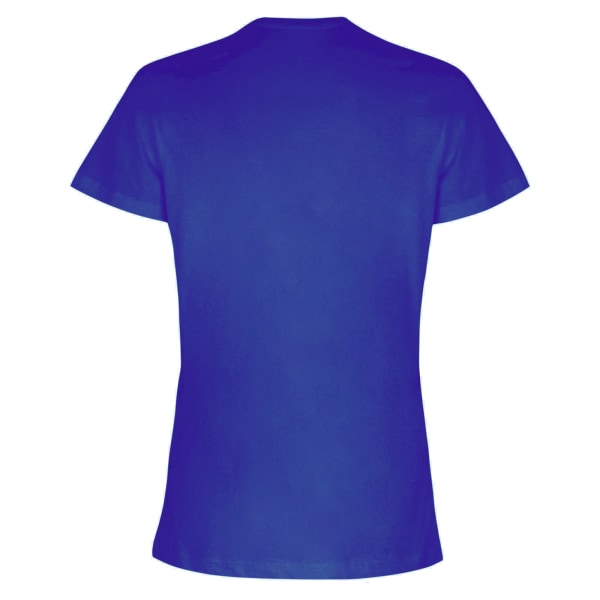 TriDri Dam/Dam T-shirt med präglad panel L Kungsblå Royal Blue L