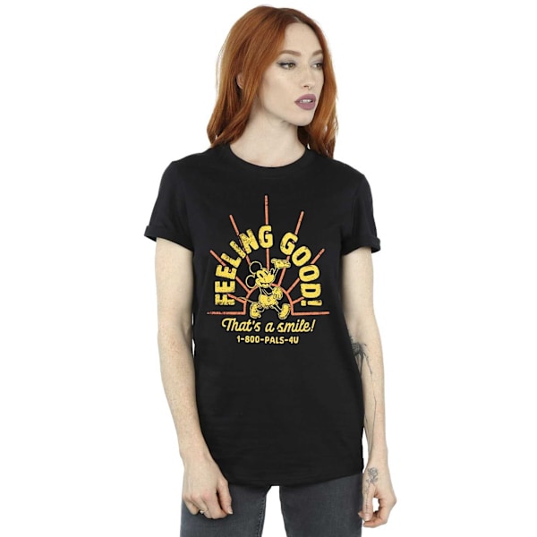 Mickey Mouse Unisex Vuxen Feeling Good T-Shirt L Svart Black L