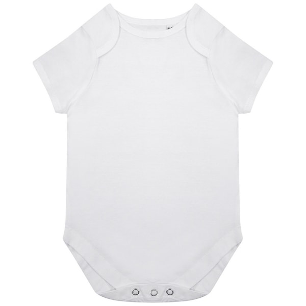 Larkwood Babies ekologisk body 12-18 månader vit White 12-18 Months