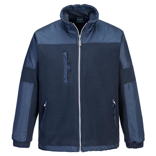 Portwest Herr North Sea Fleece Jacka 3XL Marinblå Navy 3XL