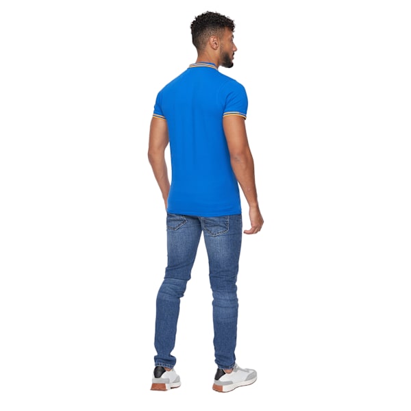 Crosshatch Herr Kermlax Poloskjorta S Blå Blue S