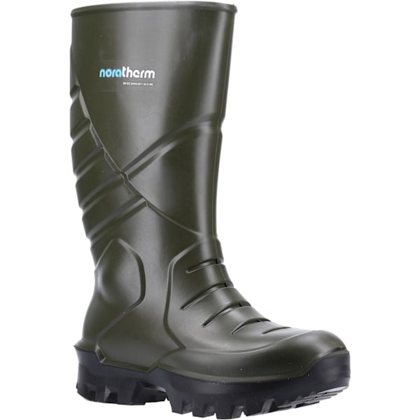 Nora Max Unisex Adult Noratherm S5 PU Säkerhetsstövlar 13 UK Grön/ Green/Black 13 UK