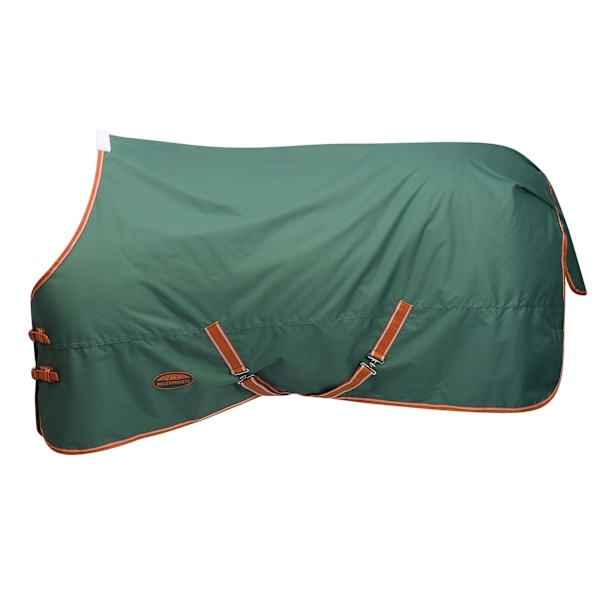 Weatherbeeta Comfitec Tyro Standard-Neck Midweight Hästtäcke Green/Burnt Orange/White 4´