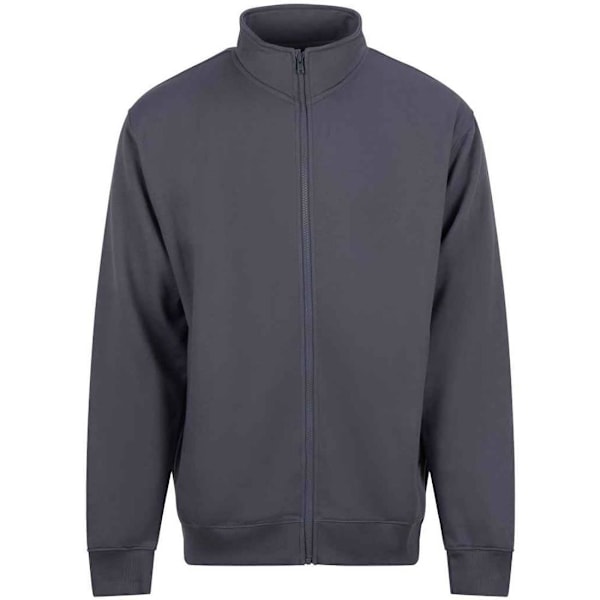 PRO RTX Herr Full Zip Sweatshirt L Solid Grå Solid Grey L