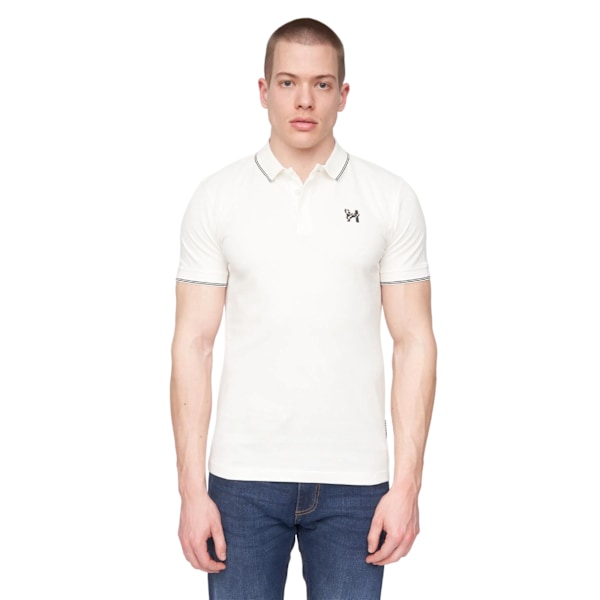 Henleys Herr Moorehen Poloshirt XXL Vit White XXL