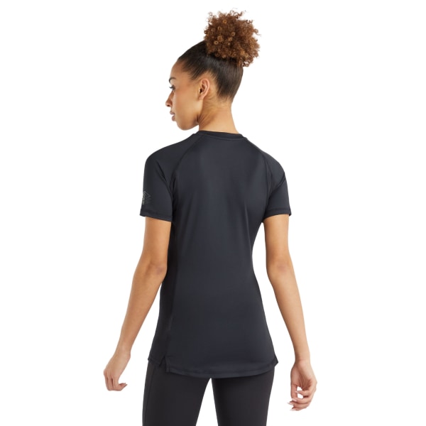 Umbro Womens/Ladies Pro Training Polyester T-Shirt 6 UK Black Black 6 UK