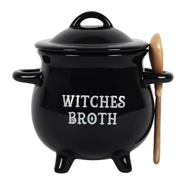Something Different Witches Broth Kittel Soppa Skål En Storlek B Black One Size