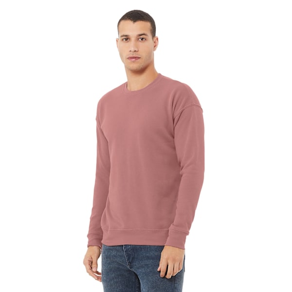 Bella + Canvas Unisex Vuxen Fleece Drop Shoulder Sweatshirt XS Mauve XS