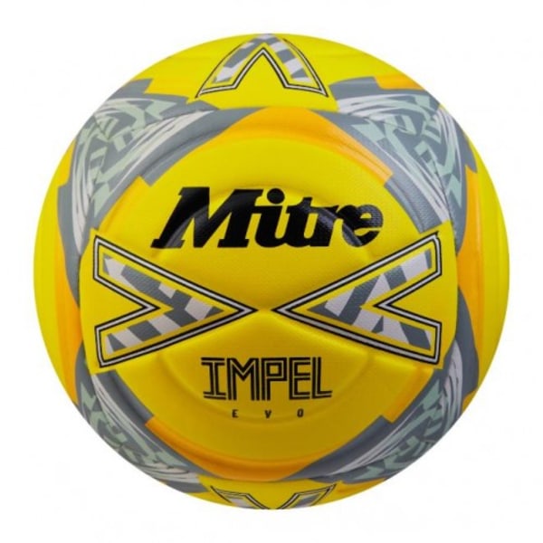 Mitre Impel Evo Fotboll 5 Gul/Svart/Grå Yellow/Black/Grey 5