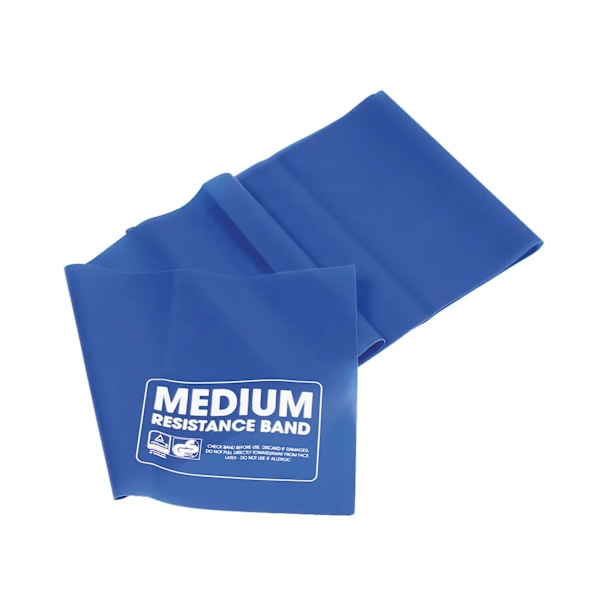 Fitness Mad Resistance Band Medium Blue Blue Medium