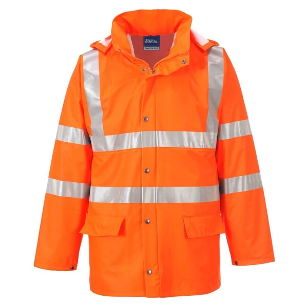 Portwest Mens Sealtex Ultra Waterproof Jacket S Orange Orange S