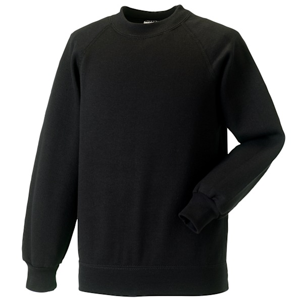 Jerzees Schoolgear Barn Raglanärm Sweatshirt (2-pack) Black 1-2