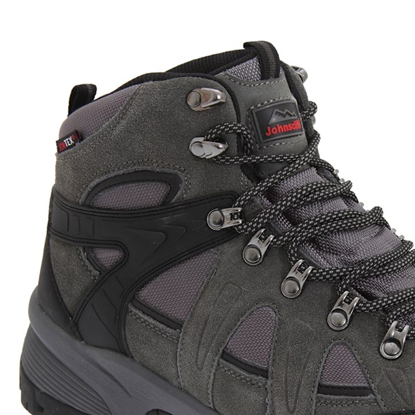 Johnscliffe Andes vandringskängor för män 8 UK Charcoal Grey Charcoal Grey 8 UK