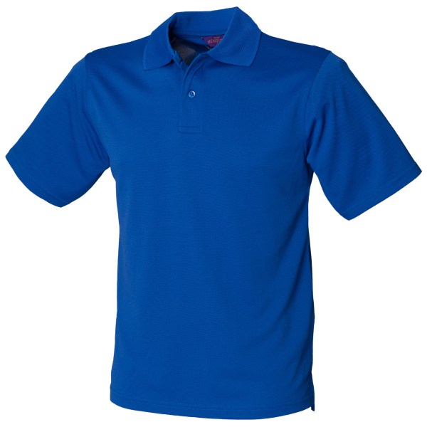 Henbury Coolplus® Pique Polo Shirt för män XS Marinblå Navy XS