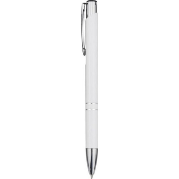 Bullet Moneta Aluminium Kulspetspenna One Size Vit White One Size