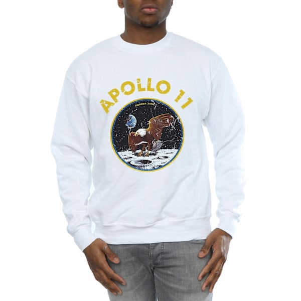 NASA Classic Apollo 11 Sweatshirt M Vit White M