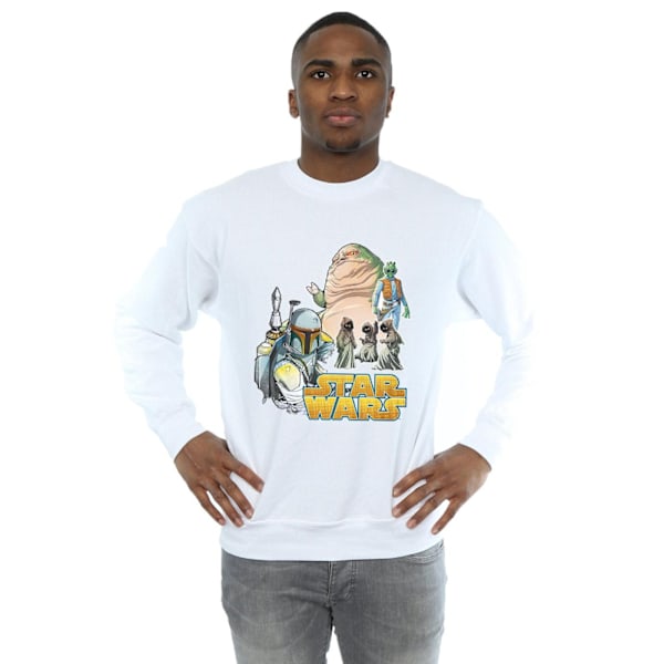 Star Wars Vintage Montage Sweatshirt XL Vit White XL