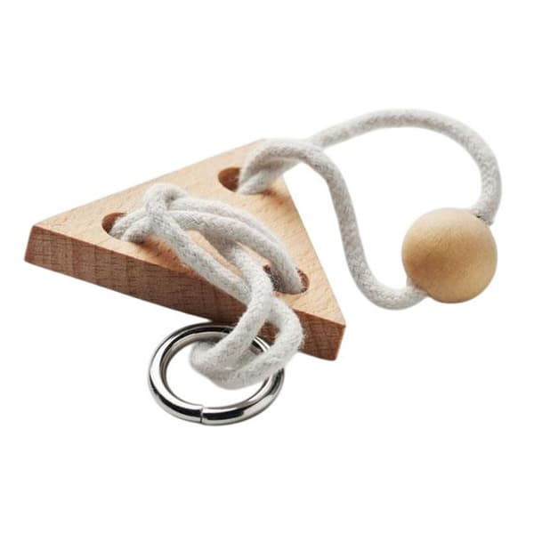 MidOcean Nerve Bambu Triangel Hjärnträningsspel One Size Trä Wood One Size