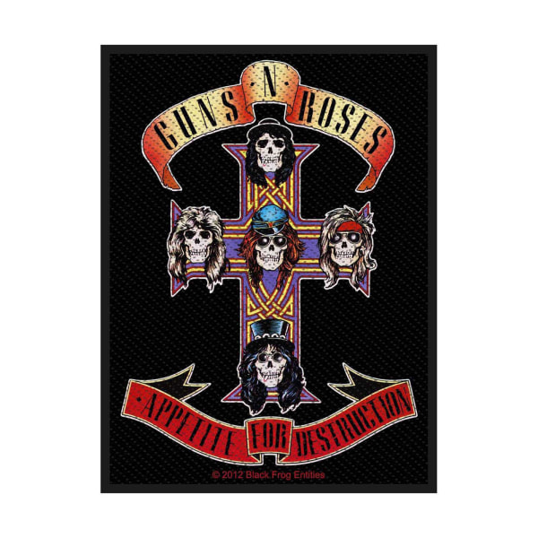 Guns N Roses Appetite Patch One Size Flerfärgad Multicoloured One Size