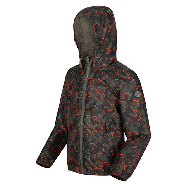 Regatta Barn/Barn Catkin Camo Vattentät Jacka 3-4 År Grape Leaf 3-4 Years