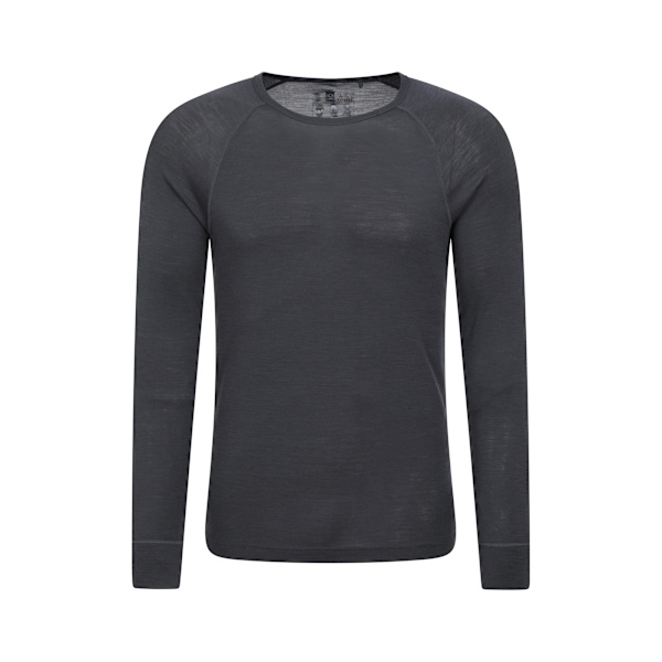 Mountain Warehouse Herr Merino Ull Termiskt Baslager Set XL Dark Grey XL R
