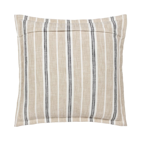 Yard Hebble Randig Kuddfodral 50cm x 50cm Natur/Svart Natural/Black 50cm x 50cm