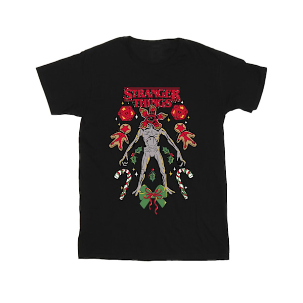 Netflix Boys Stranger Things Jul Demogorgon T-shirt 12-13 Black 12-13 Years