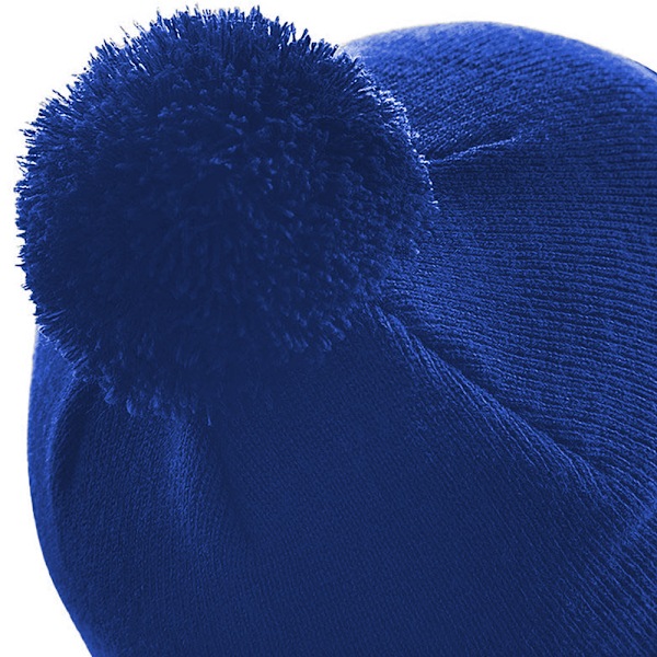 Beechfield Unisex Original Pom Pom Vintermössa En storlek B Bright Royal One size