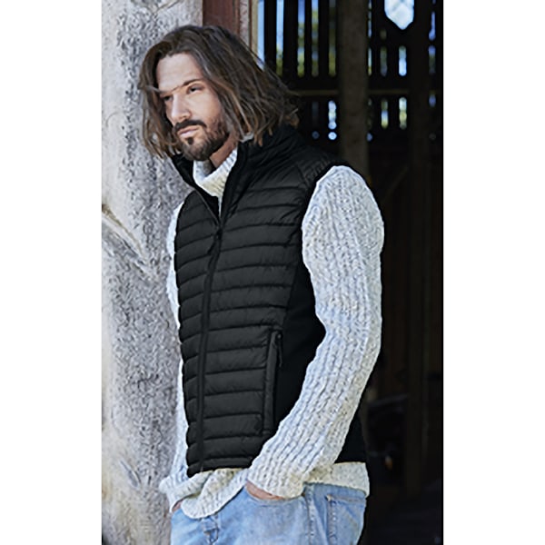 Tee Jays Herr Crossover Bodywarmer XL Jet Black/Black Jet Black/Black XL