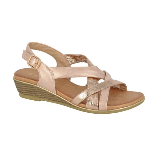 Cipriata Dam/Kvinnor Quarta Sandaler 8 UK Roséguld Rose Gold 8 UK
